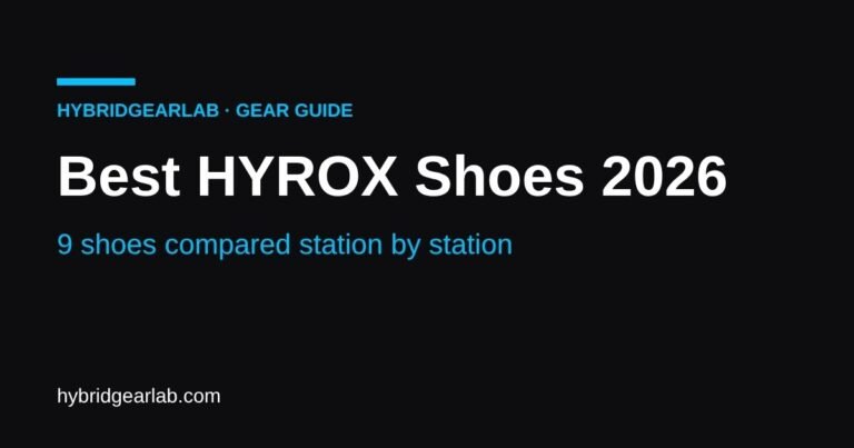 Best HYROX Shoes 2026: 9 shoes compared station by station