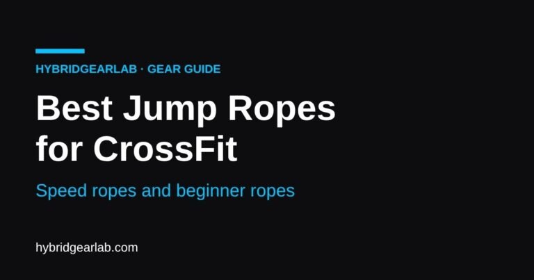 Best Jump Ropes for CrossFit: speed ropes and beginner ropes